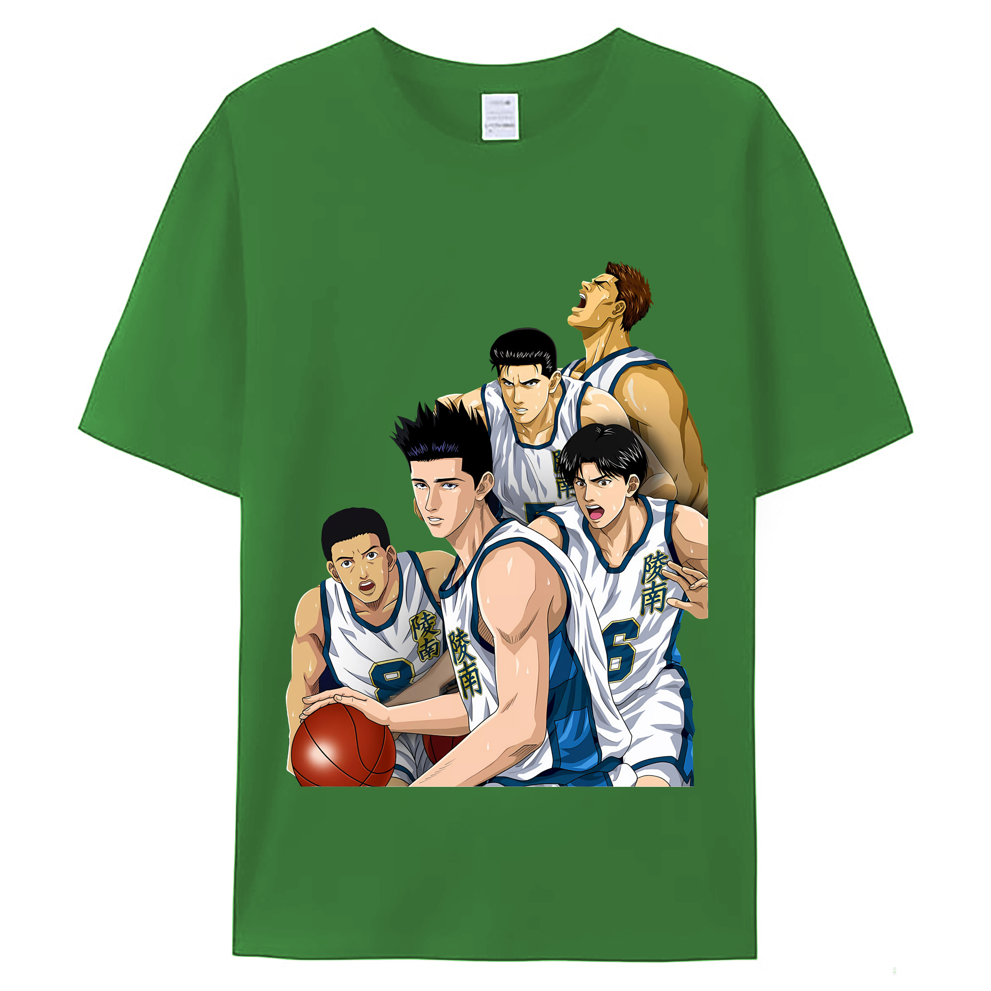（画像用） SLAM DUNK／スラムダンク レディースカジュアルプリントTシャツ（綿100％）